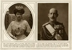Sophie Prints: Queen Sophie of Greece & King Constantine I