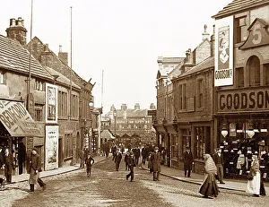 Barnsley Prints: Queen Street, Barnsley, early 1900s