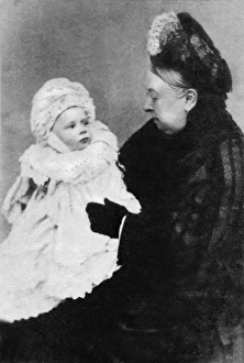Queen Victoria with Alexander Battenberg Queen Victoria with Alexander Battenberg