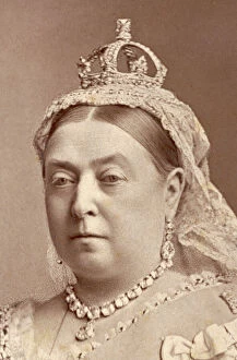 Queen Victoria Collection: Queen Victoria / Cabinet