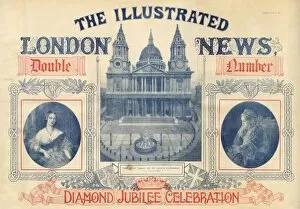 Images Dated 13th January 2012: Queen Victoria Diamond Jubilee 1897 - ILN cover
