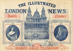 Images Dated 13th January 2012: Queen Victoria Diamond Jubilee 1897 - ILN cover