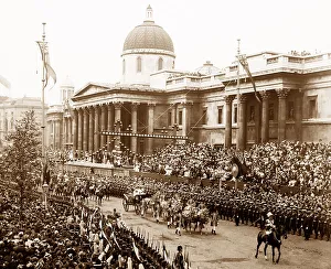 Queen Victoria Diamond Jubilee, Trafalgar Square