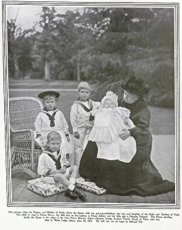 Andrew Prints: Queen Victoria and Grandchildren