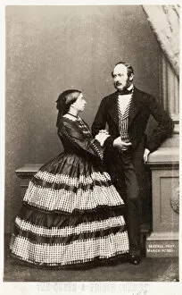 Garment Collection: Queen Victoria, with her husband, Prince Albert