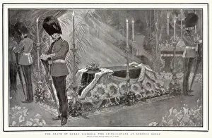 Queen Victoria Lying-in-State 1901