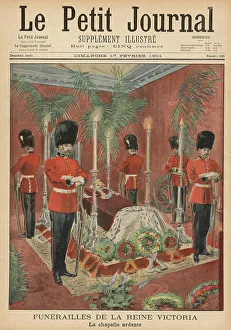 Solemn Prints: Queen Victoria lying in state, 1901