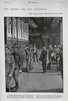 Commonwealth Collection: Queen Victoria meeting colonial volunteers