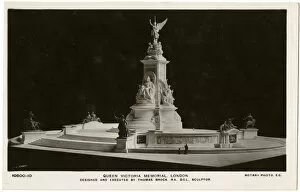 Brock Collection: The Queen Victoria Memorial by Sir Thomas Brock - Model