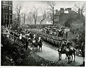 Convalescent Prints: Queen Victoria opening Convalescent Home, Bristol