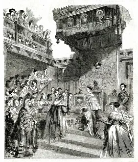 Merry Collection: Queen Victoria at the Opening of Parliament