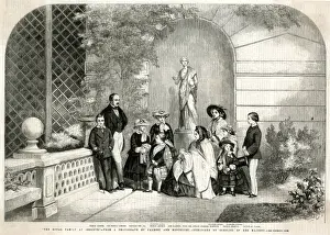 Queen Victoria & Prince Albert with their children