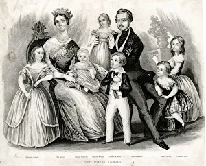 Queen Victoria, Prince Albert and their children