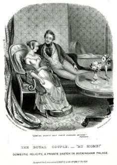 Queen Victoria and Prince Albert - Royal Couple at Home