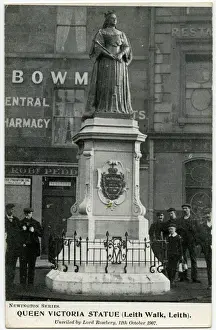 Queen Victoria Statue, Leith Walk, Leith, Scotland