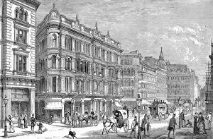 Images Dated 3rd December 2004: Queen Victoria Street, London, 1874