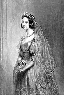 Royal Wedding Dresses Gallery: Queen Victoria on her wedding day