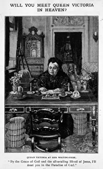 Thoughtful Prints: Queen Victoria Writing