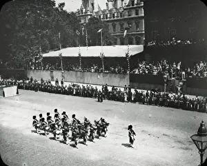 Queen Victorias Diamond Jubilee - Black Watch passing White