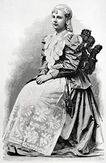 19 Century Prints: Queen Wilhelmina of the Netherlands (1880-1962)