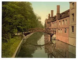 Queens College Bridge, Cambridge, England