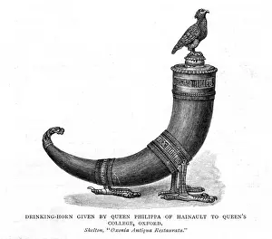 Talons Prints: QUEENS DRINKING HORN