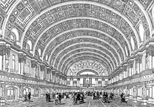 The Queens Hall, Peoples Palace, London, 1887