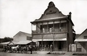 Harris Prints: Queens Hotel, Kimberley, South Africa, circa 1888
