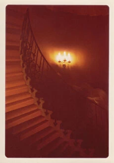 Ghost Collection: The Queens House Ghost on the Tulip Staircase Date: 1966