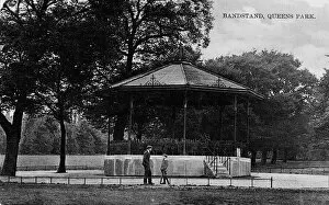 Bandstand Collection: Queens Park bandstand, NW London