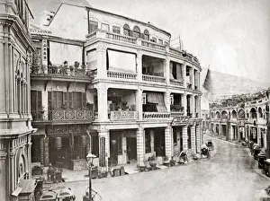 Queens Road, Central Hong Kong, circa 1880s