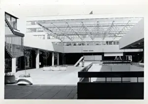 Northamptonshire Prints: Queens Square, Corby, Northamptonshire