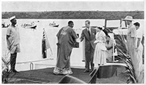 Philip Collection: Queens Visit to Uganda