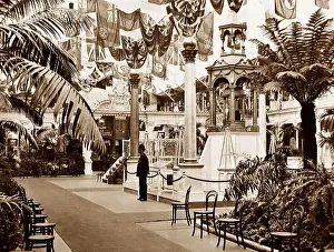 Queensland Prints: Queensland Court, Franco British White City Exhibition