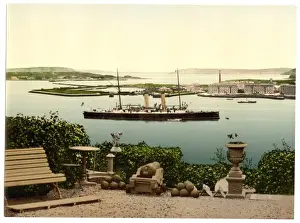 Queenstown Prints: Queenstown Harbor. County Cork, Ireland