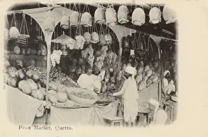 Grapes Prints: Quetta, Pakistan - Fruit Market