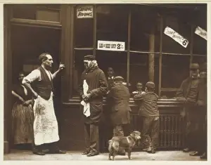 Bandage Prints: Queueing for Soup 1877