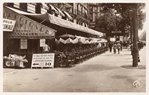 Shuttle Prints: Queuing place for the 1931 Colonal Exposition, Paris