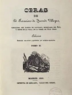 QUEVEDO y VILLEGAS, Francisco de (1580-1645)