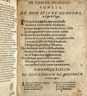 Carpio Collection: Quevedo Y Villegas, Francisco