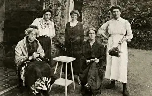 Quex VAD patients in fancy dress