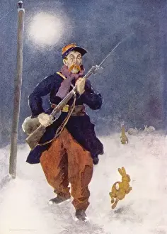 C1915 Prints: Qui Va La? by Will Owen