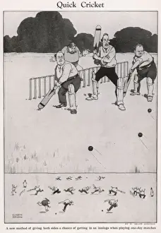 Humourous Prints: Quick Cricket