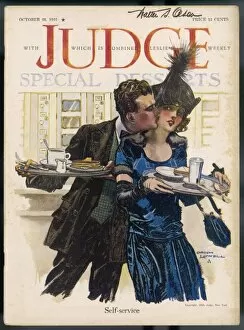Amorous Gallery: Quick Supper Bite 1922