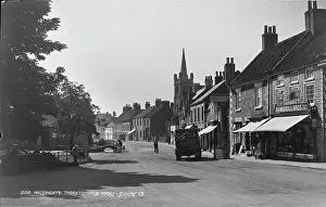 Businesses Prints: A Quiet Day in Thornton Dale