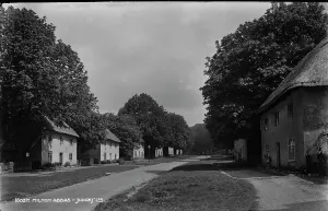 Milton Prints: A Quiet Street in Milton Abbas