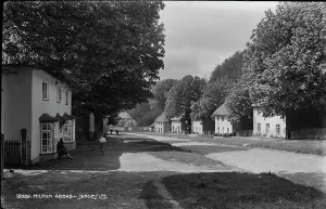 Milton Prints: A Quiet Street in Milton Abbas