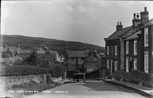 Whitby Prints: A Quiet Street in Robin Hood's Bay