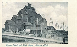 Copper Collection: Quincy Copper Mine, Hancock, Michigan - Shaft No. 2
