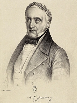 Writting Gallery: QUINTANA, Manuel Jos頨1777-1857). Spanish writer